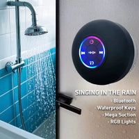 SOMIKU 2.4 — Altavoz Bluetooth Impermeable para Ducha