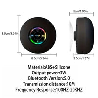 SOMIKU 2.4 — Altavoz Bluetooth Impermeable para Ducha